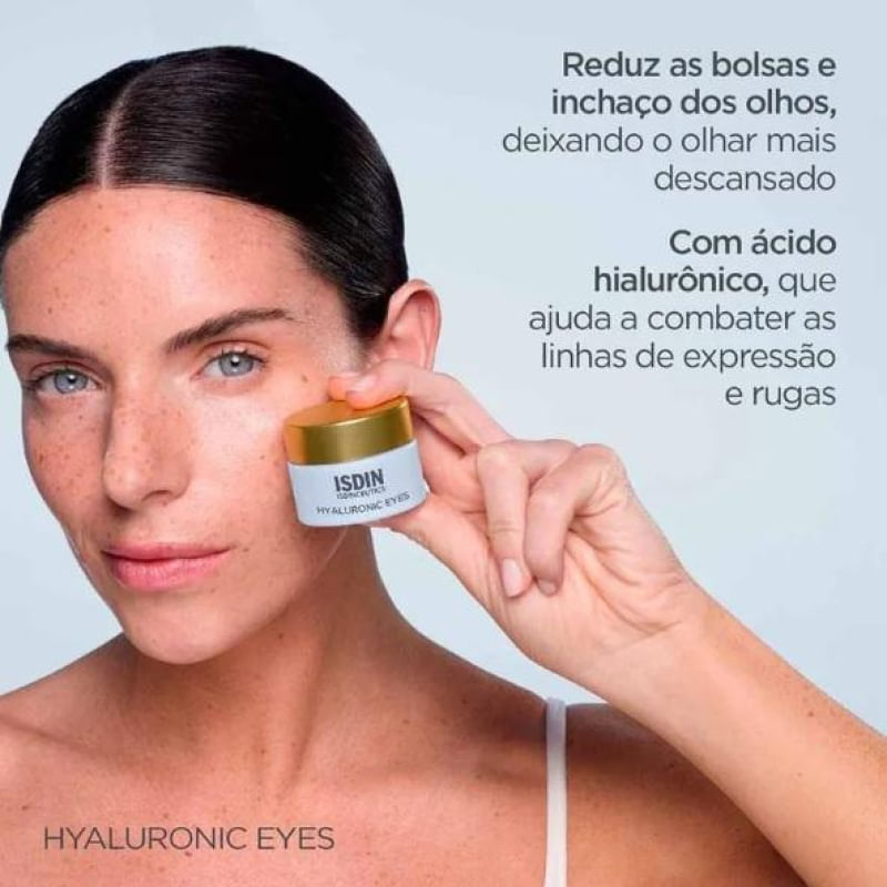 Isdinceutics Hyaluronic Eyes Gel para Olhos 15g