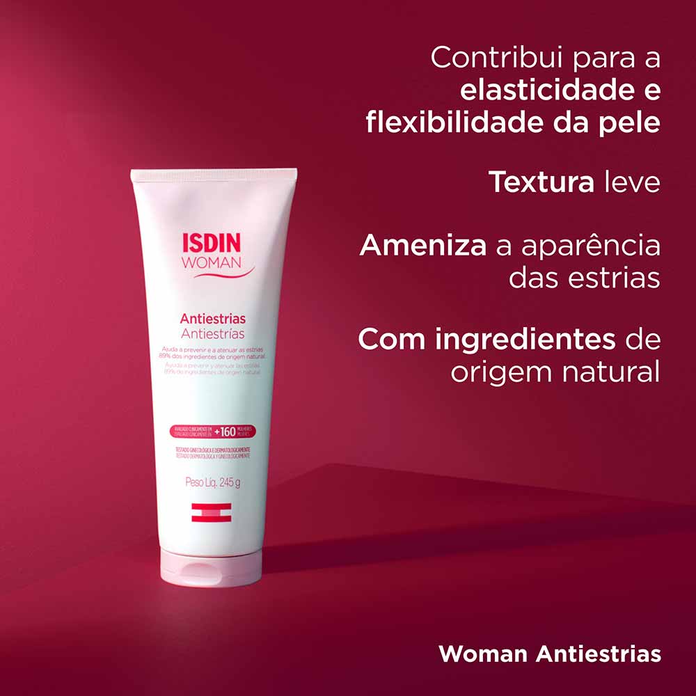 Creme Corporal Isdin Woman  Antiestrías 245g