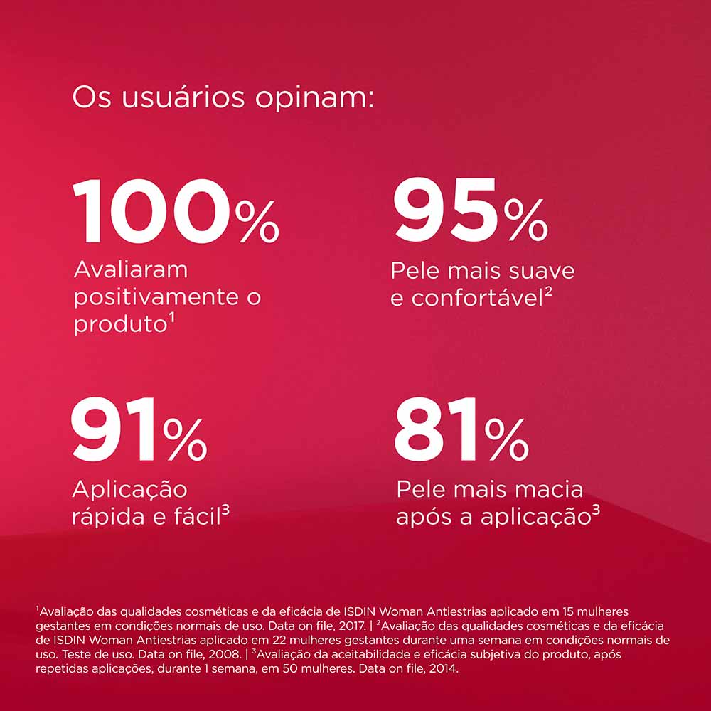 Creme Corporal Isdin Woman  Antiestrías 245g