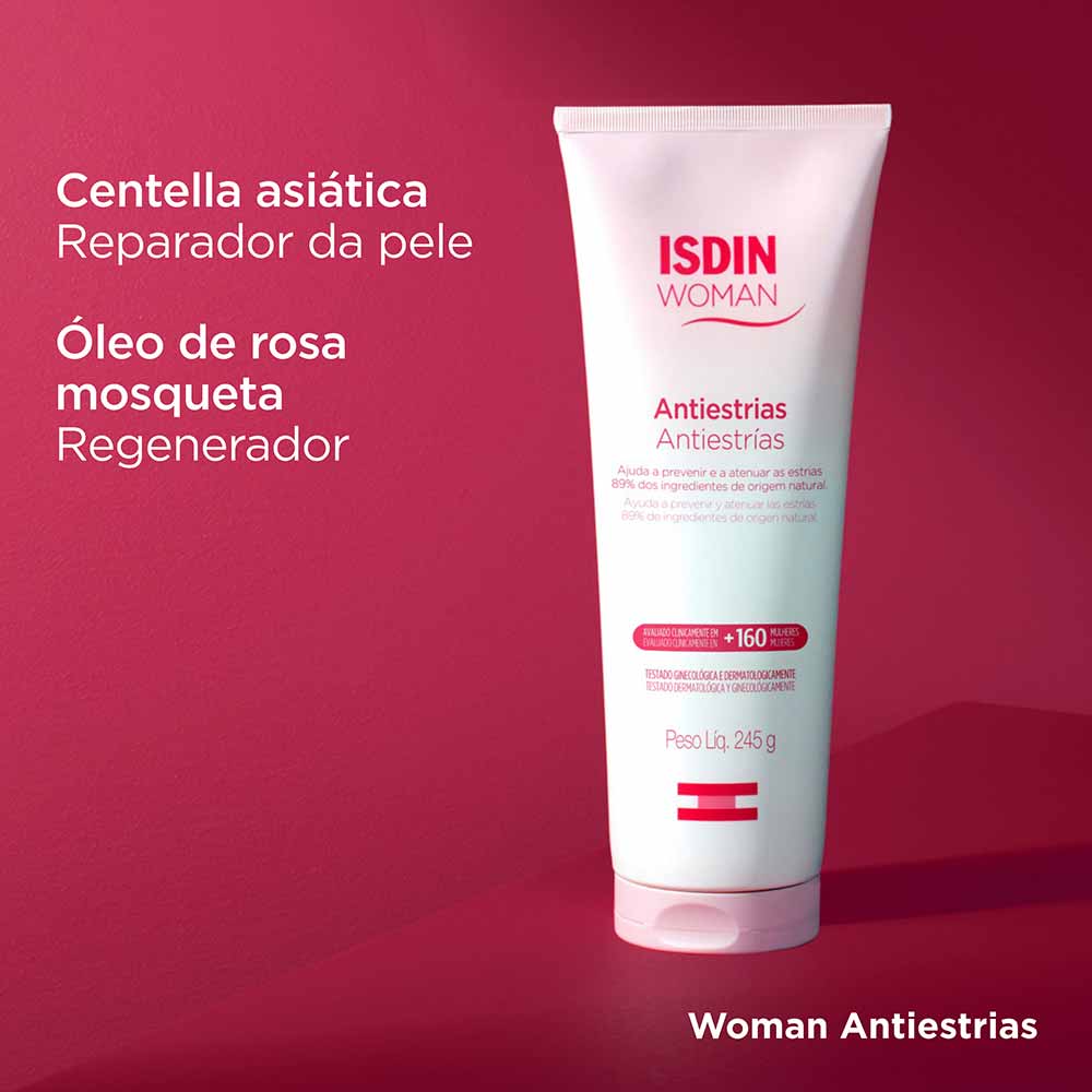 Creme Corporal Isdin Woman  Antiestrías 245g