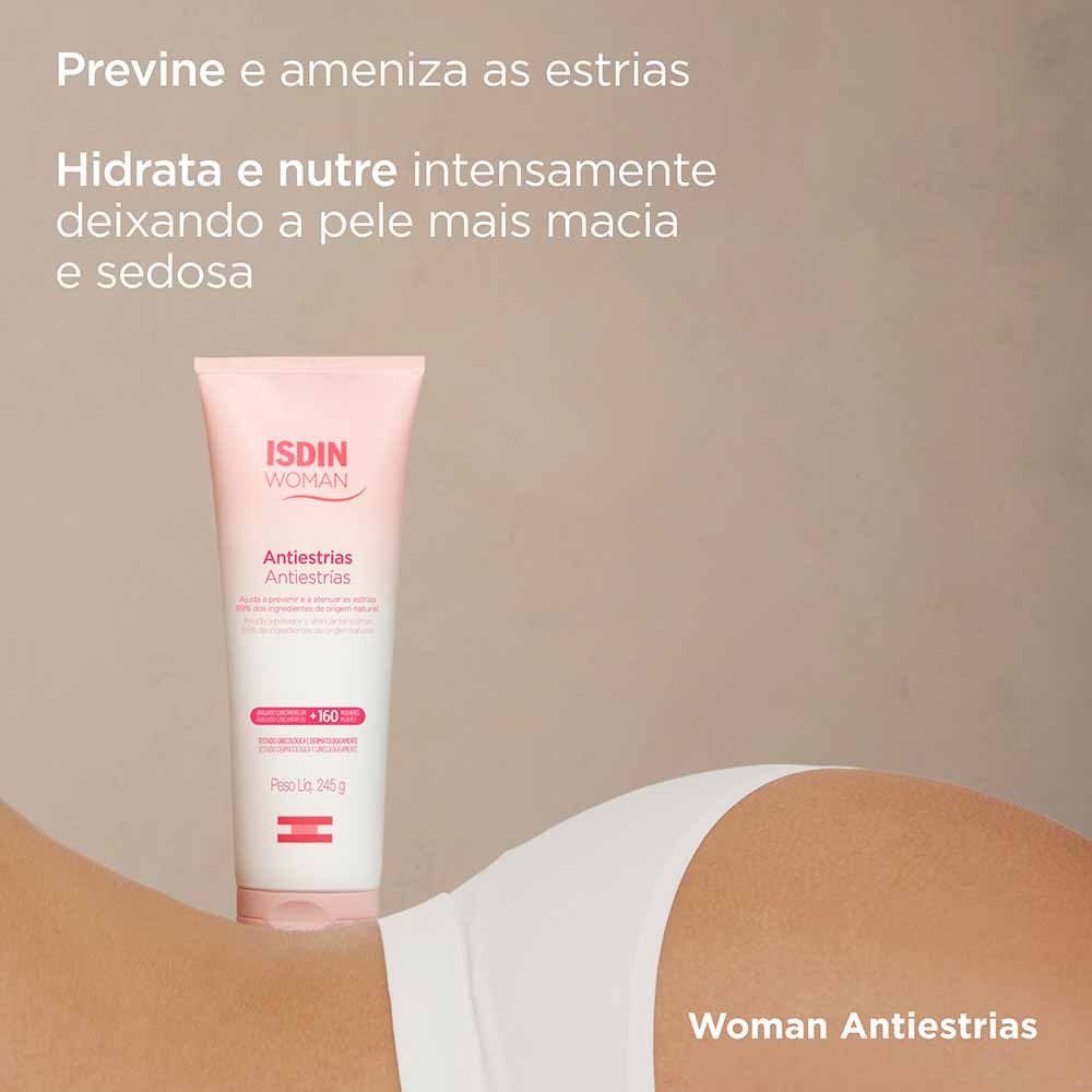 Creme Corporal Isdin Woman  Antiestrías 245g