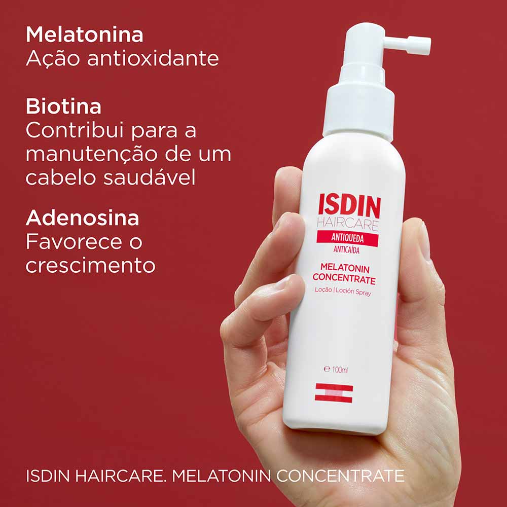 Isdin Hair Care Loção Antiqueda Melatonin Concentrate 100ml