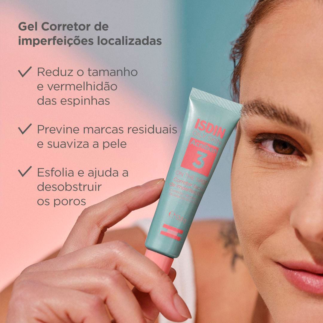 Gel Secativo para Espinhas ISDIN Acniben