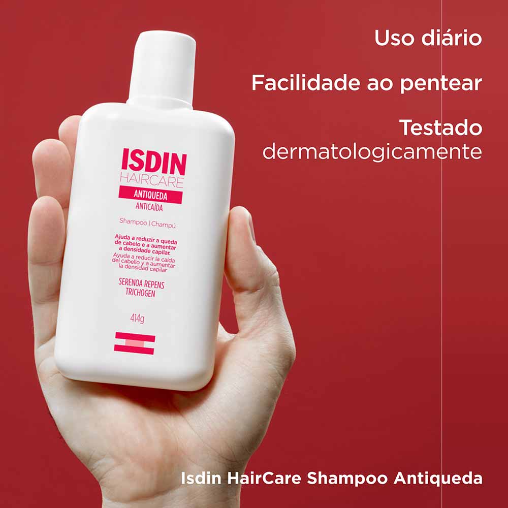 Isdin Hair Care Shampoo Antiqueda 414g