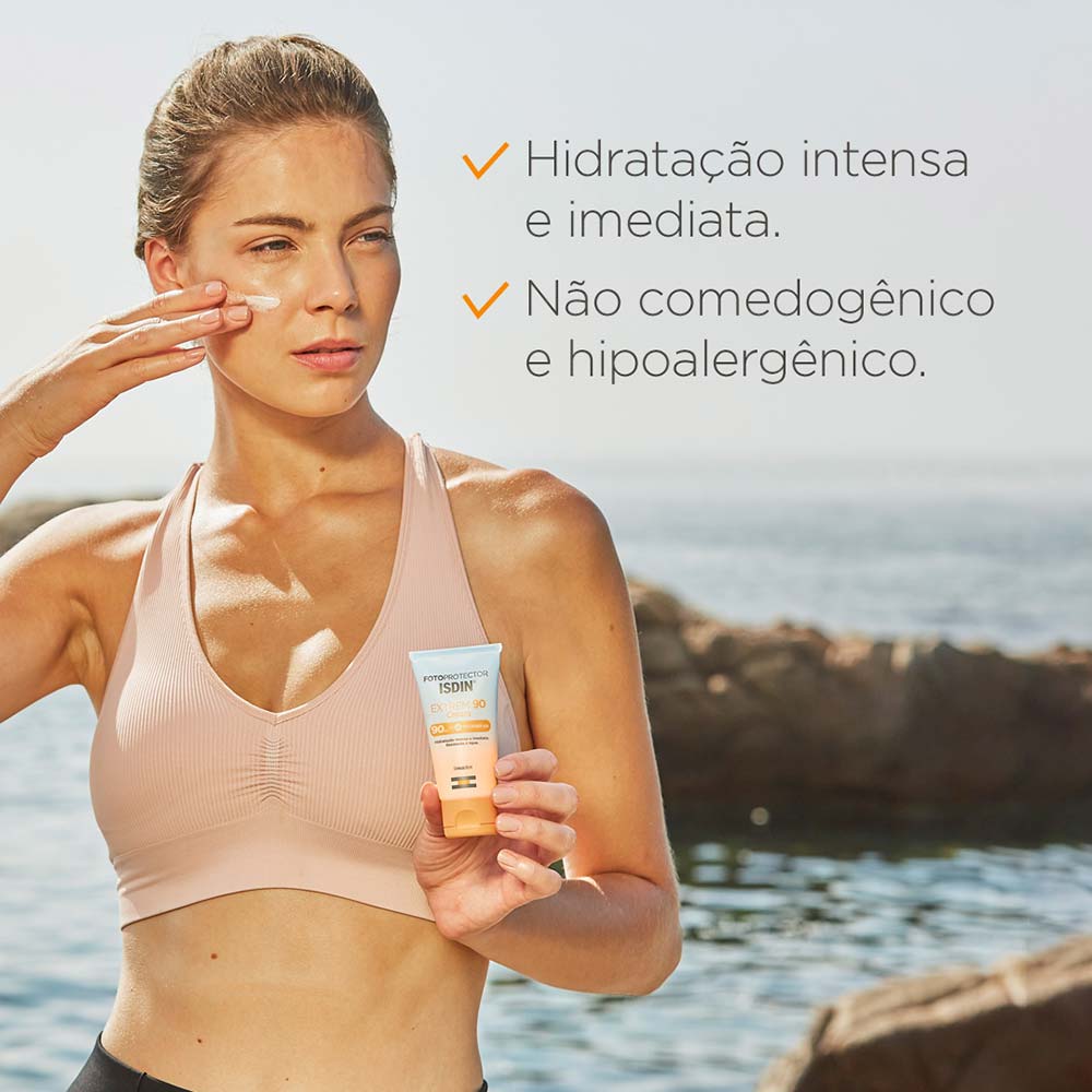 Protetor Solar Facial Alta Proteção ISDIN - Extrem90 FPS90 50ml